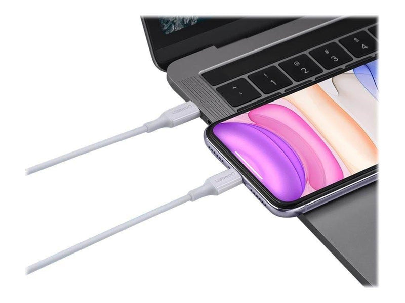 UGREEN USB-C <-> Lightning - 1m - Weiß
