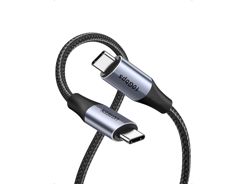 UGREEN USB-C <-> USB-C - 1m - Sort