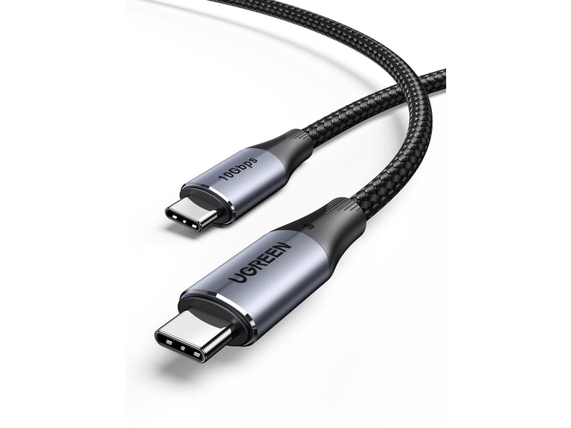 UGREEN USB-C <-> USB-C - 1m - Sort
