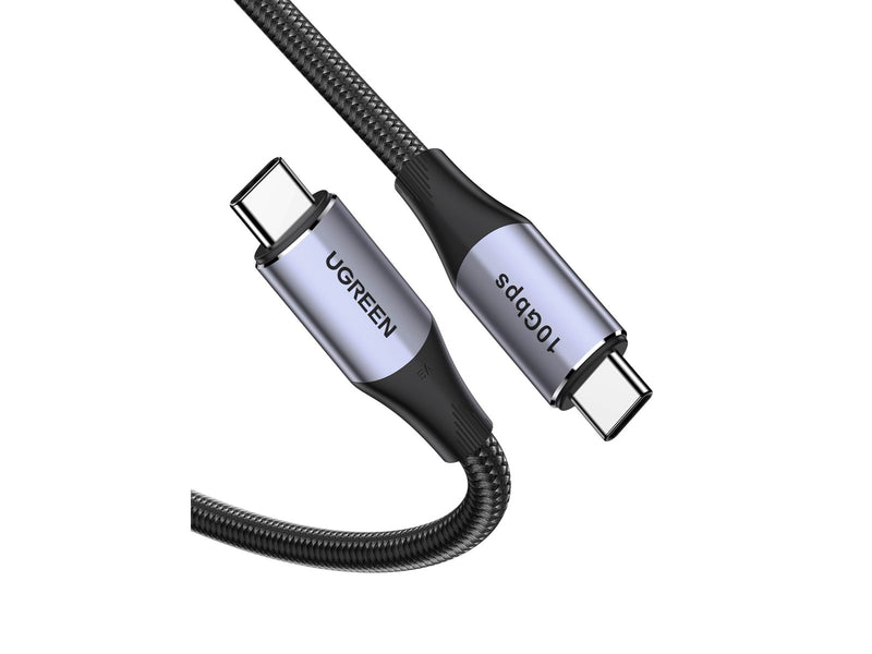 UGREEN USB-C <-> USB-C - 1m - Sort