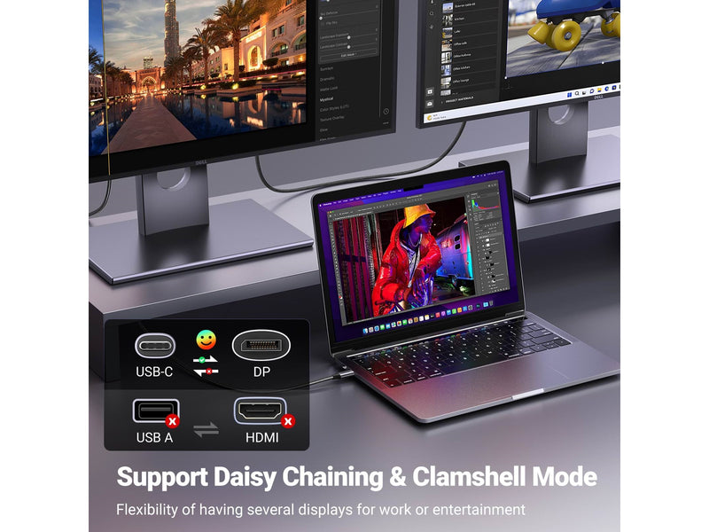UGREEN USB-C to DisplayPort 8K Cable 2m