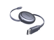 UGREEN USB-C to USB-C PD Fast Charging Retractable Cable 1 m