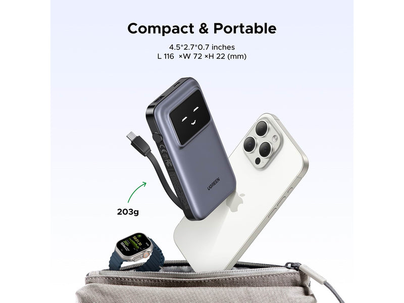 UGREEN Uno 30W - 10000 mAh