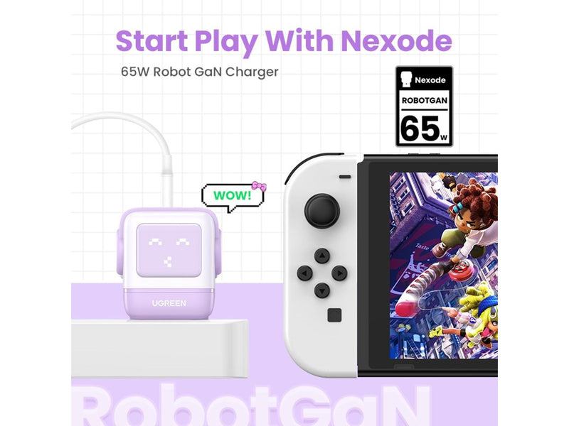 UGREEN Uno Charger 65W (Purple)