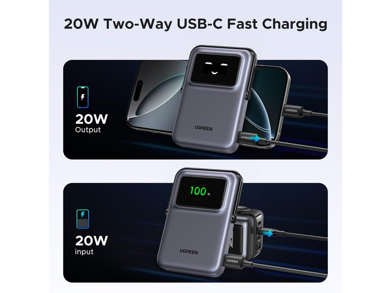 UGREEN Uno Magnetic Wireless 7.5W - 10000 mAh