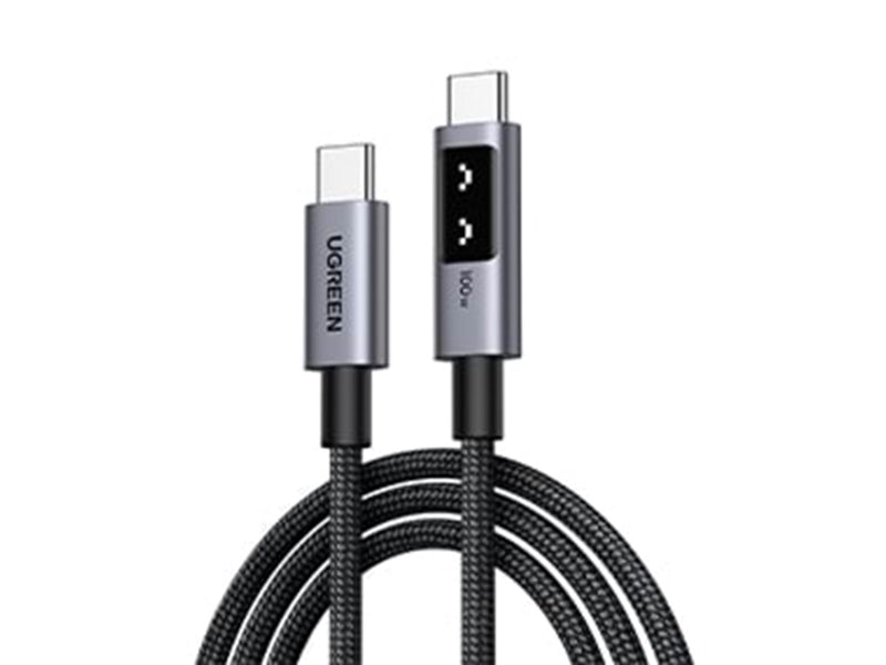 UGREEN Uno USB-C <-> USB-C - PD- 2m - Black