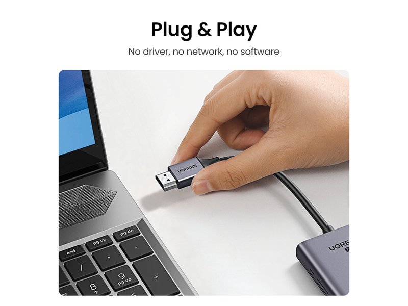 UGREEN Wireless HDMI Extender Transmitter and Receiver 50m