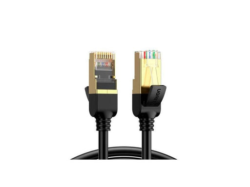 UGREEN networking cable Black 1 m Cat7 F/FTP (FFTP)v - Schwarz - 1m