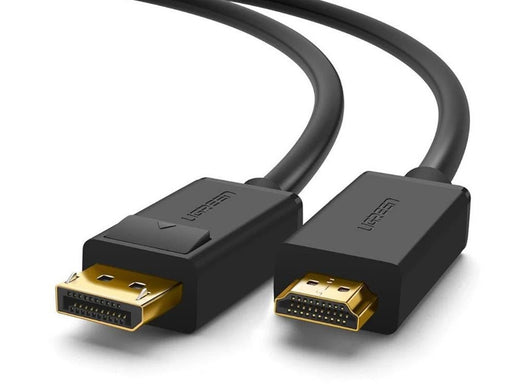 UGREEN unidirectional DisplayPort to HDMI Cable 4K 30Hz 32 AWG 1.5m Black (DP101 10239)