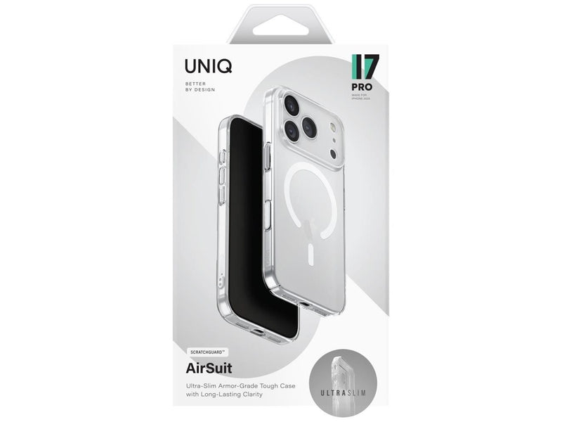 UNIQ  Airsuit Magclick Charging Case for iPhone 17 Pro - Transparent