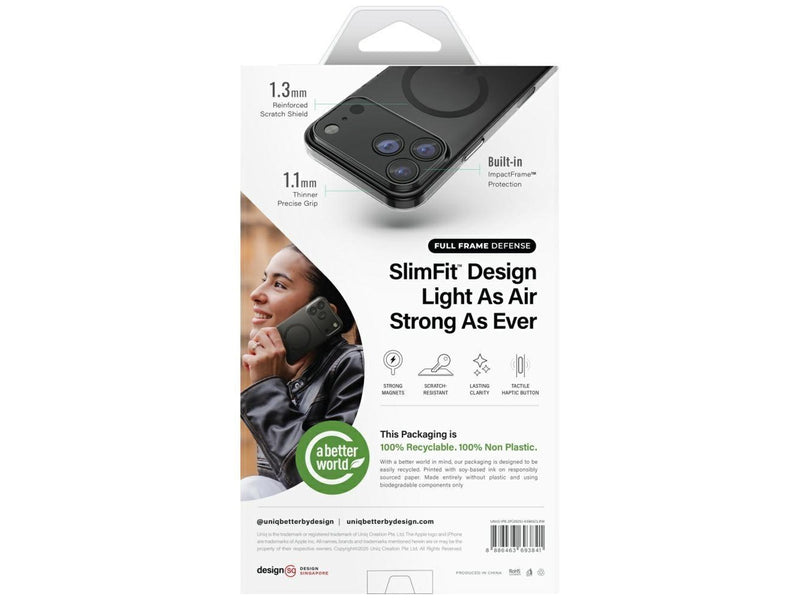 UNIQ  Airsuit Magclick Charging Case for iPhone 17 Pro - Transparent