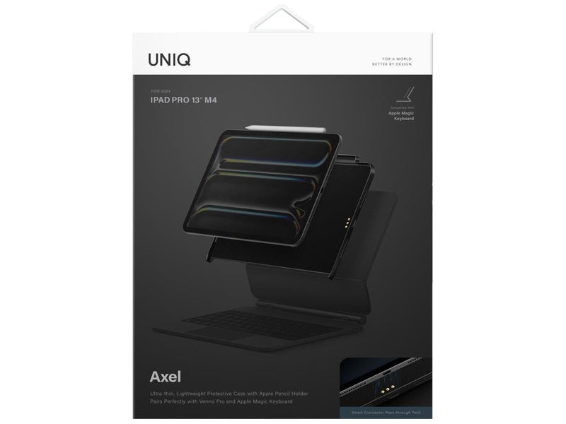 UNIQ Axel Case for iPad iPad Pro 13" M4 2024 / M5 2025 - Black
