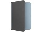 UNIQ Belmont Passport Case with Apple Find My RFID Lock Gray Blue