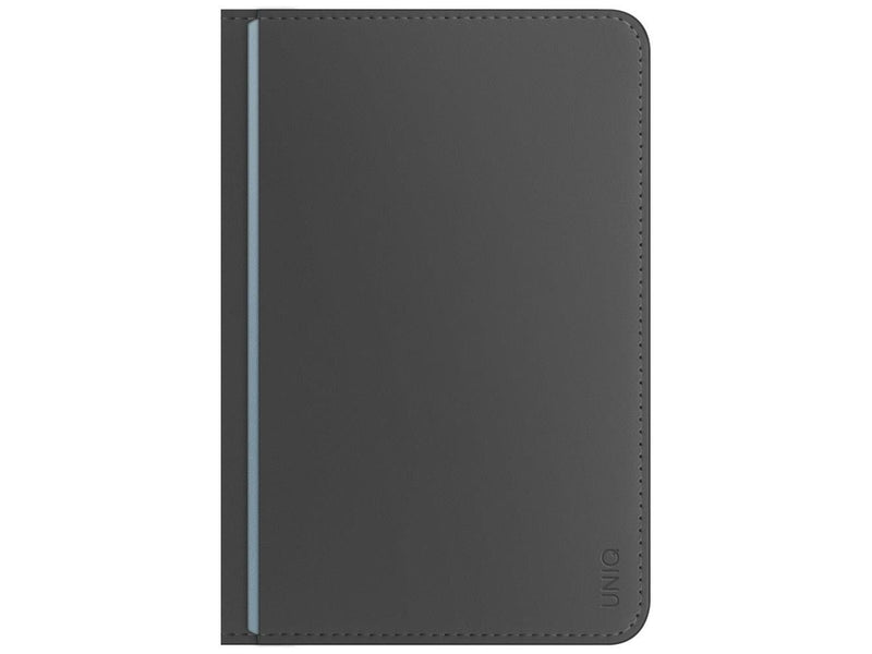 UNIQ Belmont Passport Case with Apple Find My RFID Lock Gray Blue