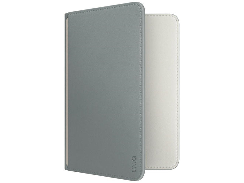 UNIQ  Belmont Passport Case with RFID Lock - Green/Ivory