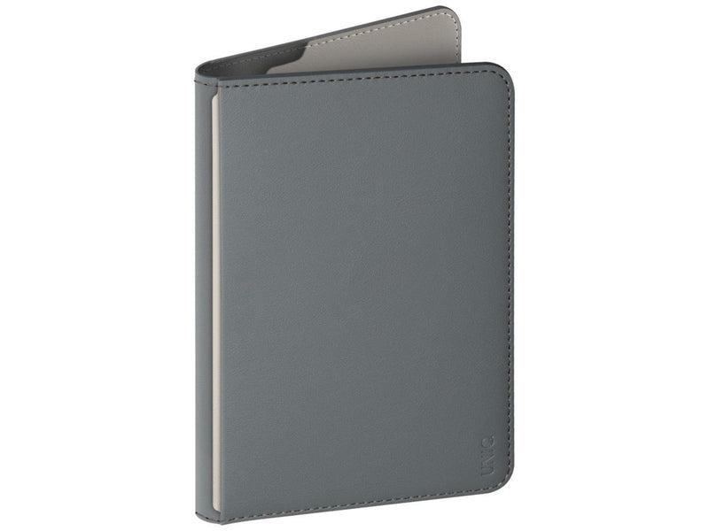 UNIQ  Belmont Passport Case with RFID Lock - Green/Ivory