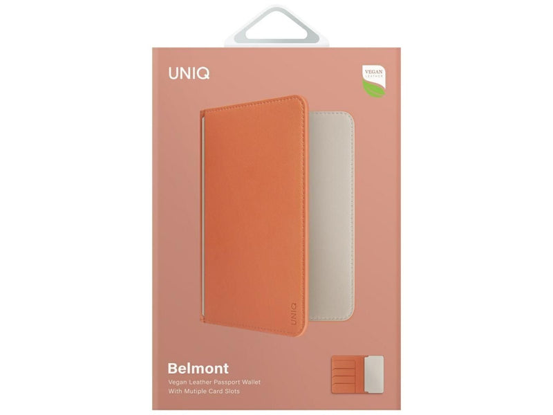 UNIQ Belmont RFID Lock Passport Case - Ivory