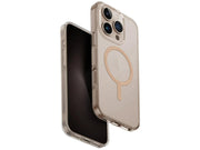 UNIQ Clario Magclick Charging Case for iPhone 16 Pro - Clear Gold