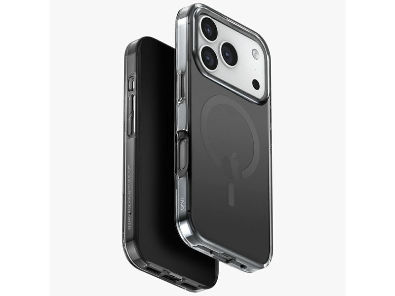 UNIQ Clario Magclick Charging Case for iPhone 17 Pro - Black