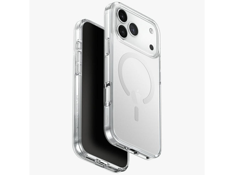 UNIQ Clario Magclick Charging Case for iPhone 17 Pro Max - Transparent