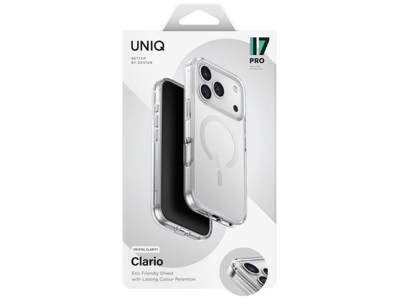 UNIQ  Clario Magclick Charging Case for iPhone Air - Pink