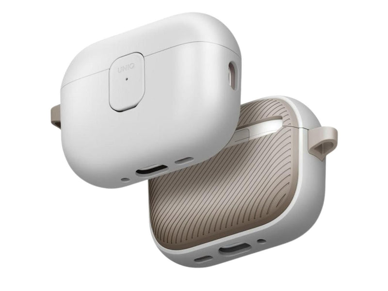 UNIQ Clyde Case for AirPods Pro 3 gen - gray-beige
