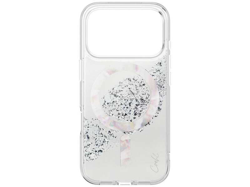 UNIQ Coehl Crystelle Case for iPhone 17 Pro Max Magnetic Charging - Silver