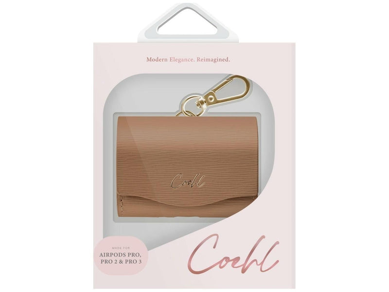 UNIQ Coehl Mirelle Case for AirPods Pro - Brown