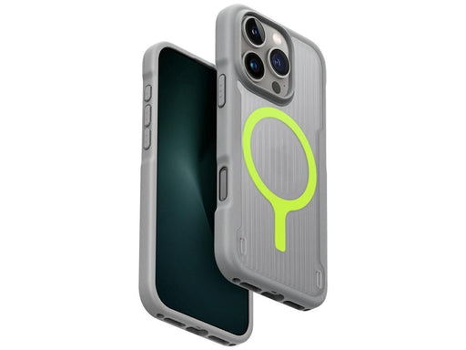 UNIQ Combat Active Magclick Charging Case for iPhone 16 Pro - Grey