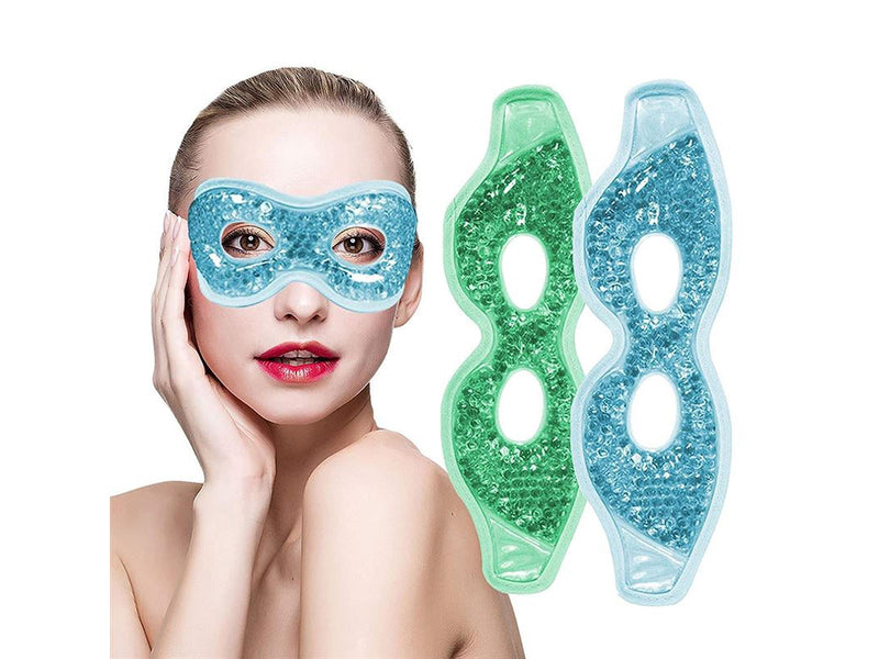 UNIQ Heiß & Kalt Gel Gesichtsmaske - Blau