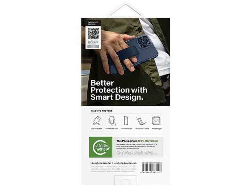 UNIQ Heldro Mag Mag Magclick Charging Case for iPhone 15 Pro Max - Transparent