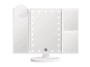 UNIQ Hollywood trifold make up spejl - hvid