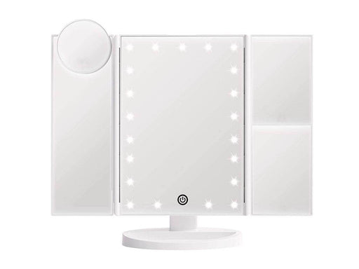 UNIQ Hollywood trifold make up spejl - hvid