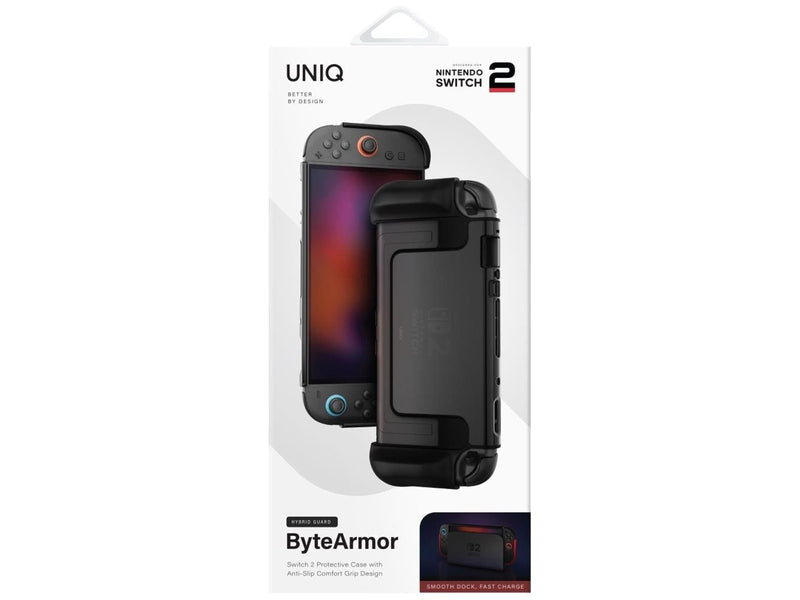 UNIQ Hybrid Bytearmor Case for Nintendo Switch 2 - Black