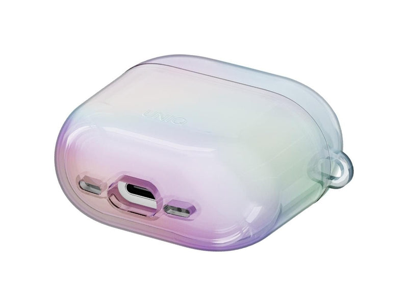 UNIQ Iridescia Case for AirPods 4 Hang Case - holo white