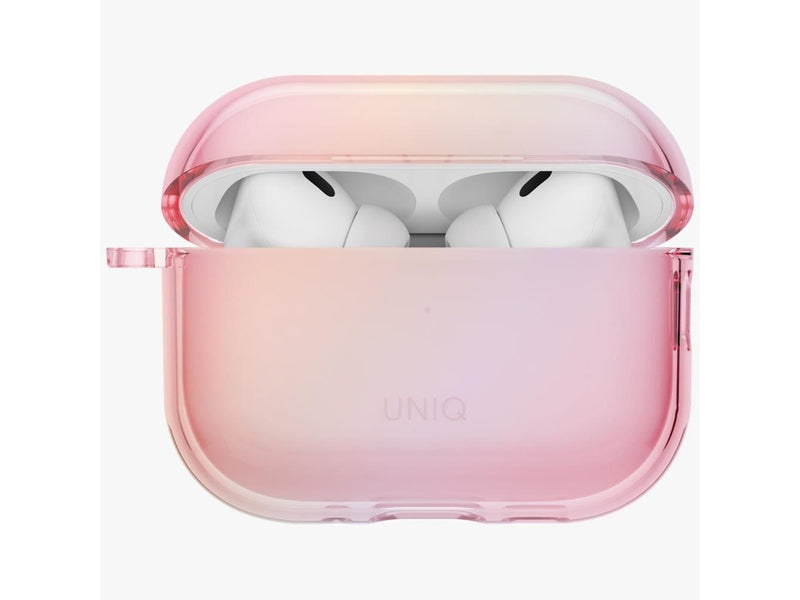 UNIQ Iridescia Hang Case for AirPods Pro 3 - Clear Pink