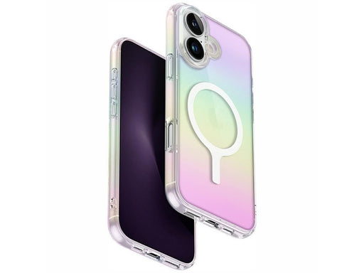 UNIQ  Iridescia Magclick Charging Case for iPhone 16 Plus - Multicolor