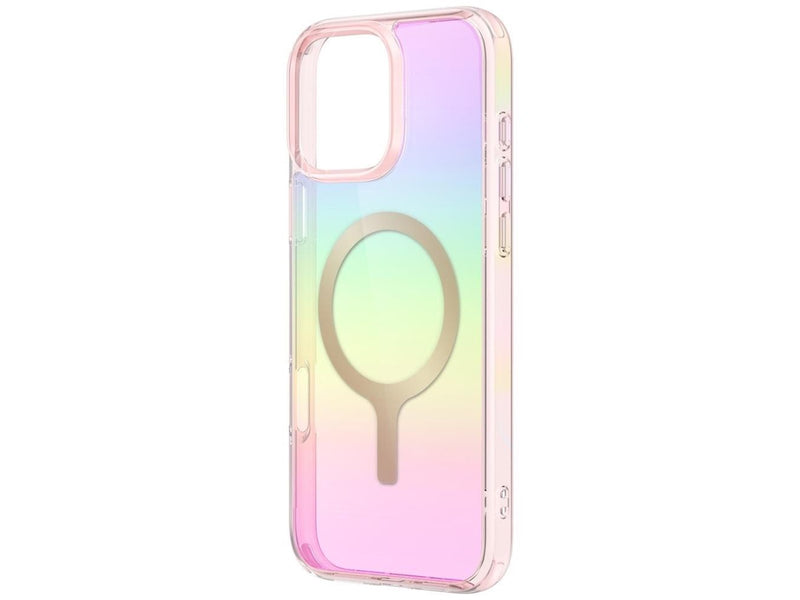 UNIQ  Iridescia Magclick Charging Case for iPhone 16 Pro - Pink