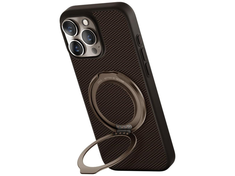 UNIQ Keva Air Magclick Charging GripFit Case for iPhone 16 Pro Max - Brown
