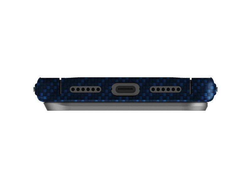 UNIQ Keva EDGE Magclick Charging Case for iPhone 17 Pro Max - Blue
