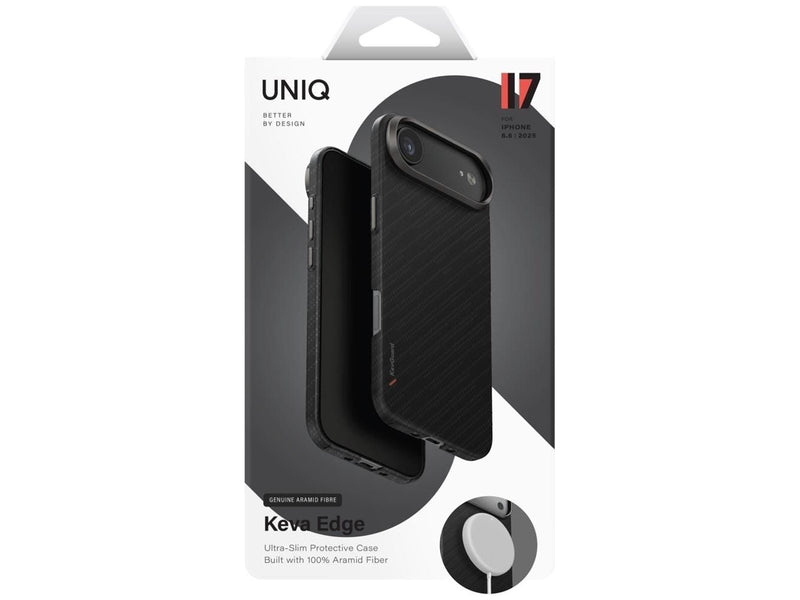 UNIQ  Keva EDGE Magclick Charging Case for iPhone Air - Black