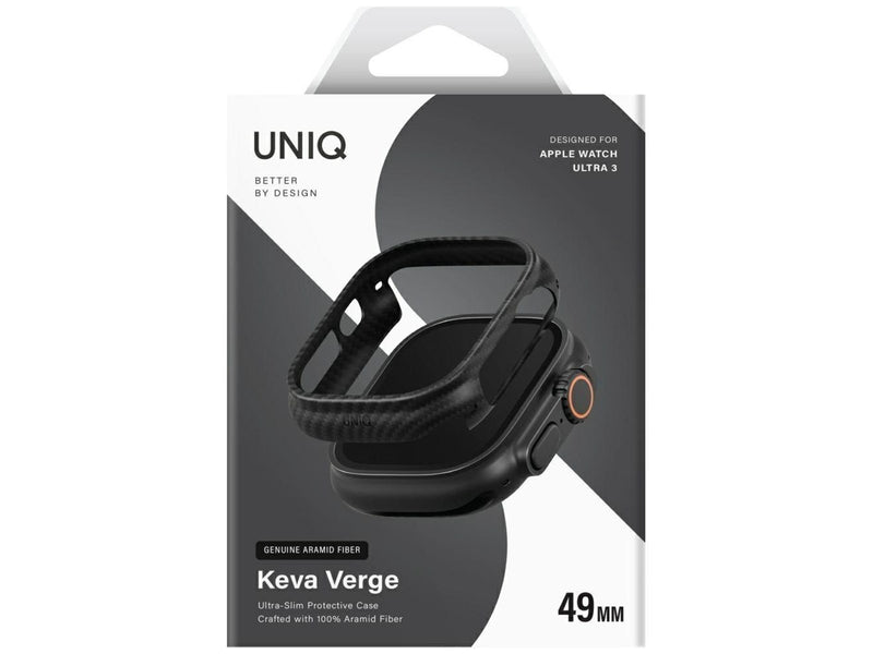 UNIQ Keva Verge Case for Apple Watch 49 mm - Black