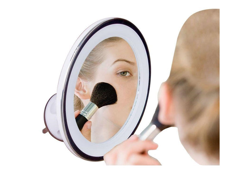 UNIQ LED Mirror with Suction Cup - 10x Magnification