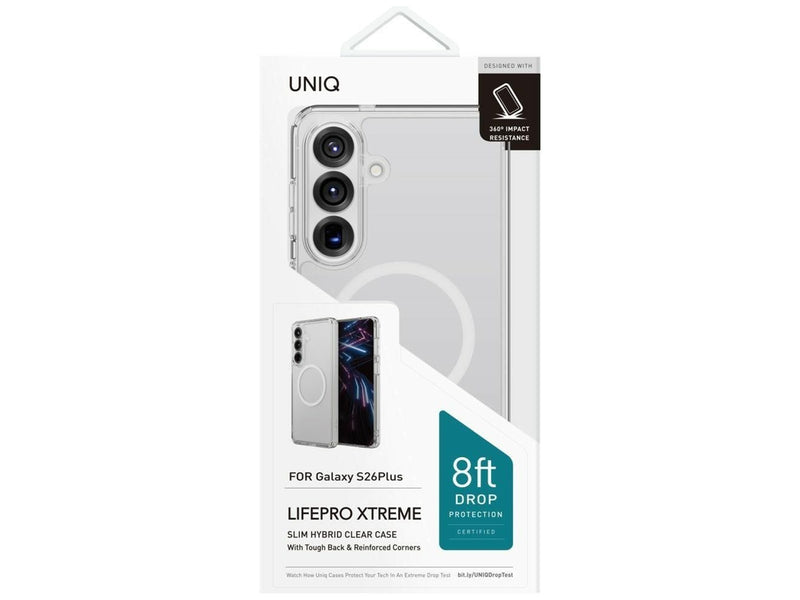 UNIQ  LifePro Xtreme Case for Samsung Galaxy S26+ Magclick Charging - Transparent