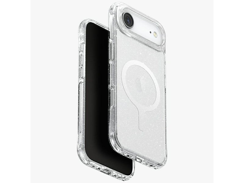 UNIQ LifePro Xtreme Magclick Charging Case for iPhone 17 Air - Clear-Glitter