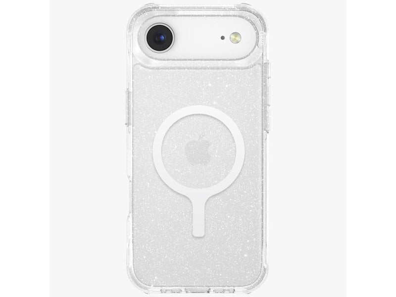 UNIQ LifePro Xtreme Magclick Charging Case for iPhone 17 Air - Clear-Glitter