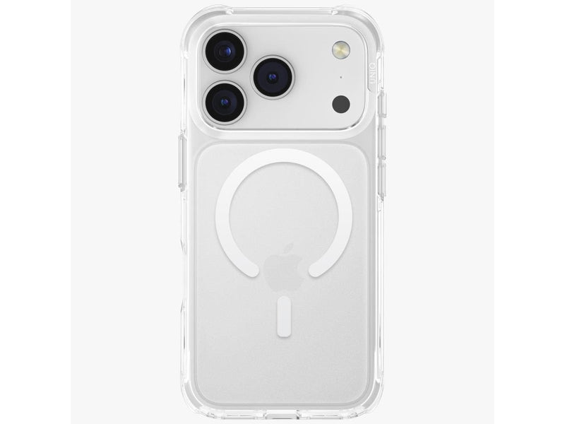 UNIQ LifePro Xtreme Magclick Charging Case for iPhone 17 Pro - Transparent-Glitter