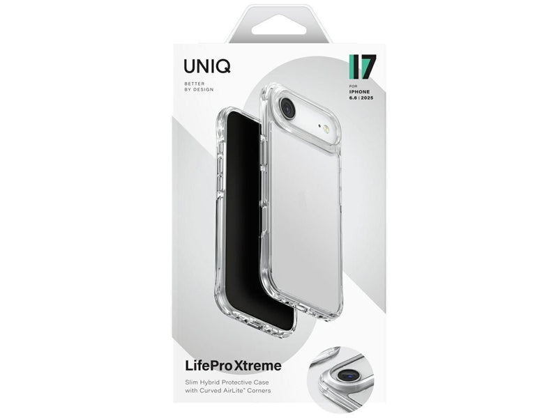 UNIQ Lifepro Xtreme Case for iPhone 17 Air Transparent