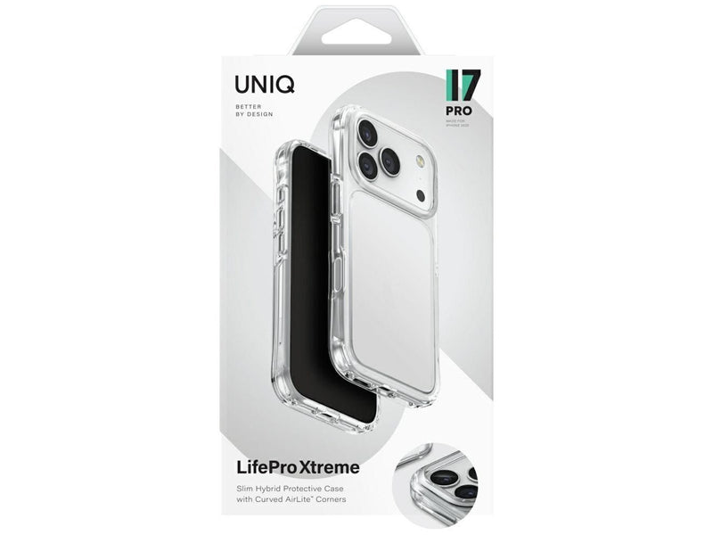 UNIQ Lifepro Xtreme Case for iPhone 17 Pro - Transparent