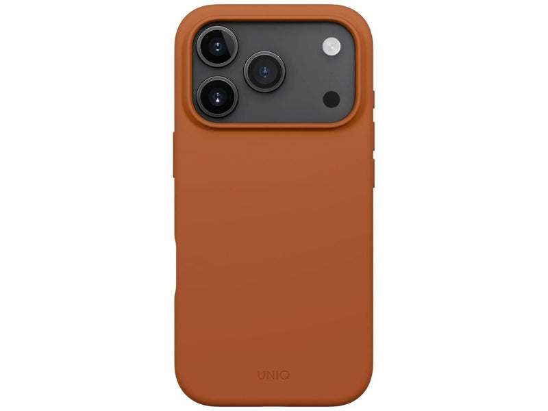 UNIQ Lino Case for iPhone 17 Pro Magclick Charging - Orange